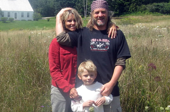 Tina, Walt and Luke Wilkins