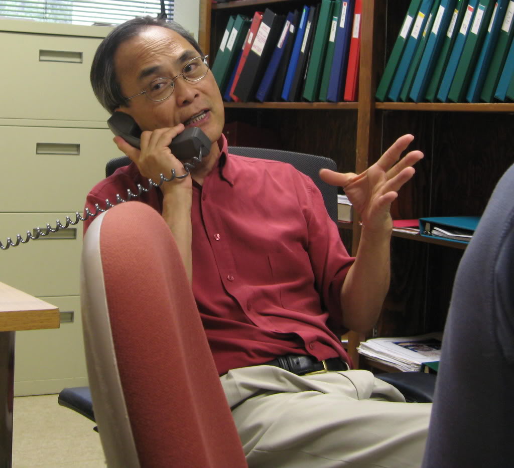 Dr Paul Wong, senior researcher at M.D. Anderson Science Park